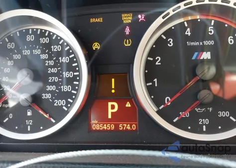 2009 BMW M3 z USA, uszkodzony, nr VIN WBSWL93559P332235